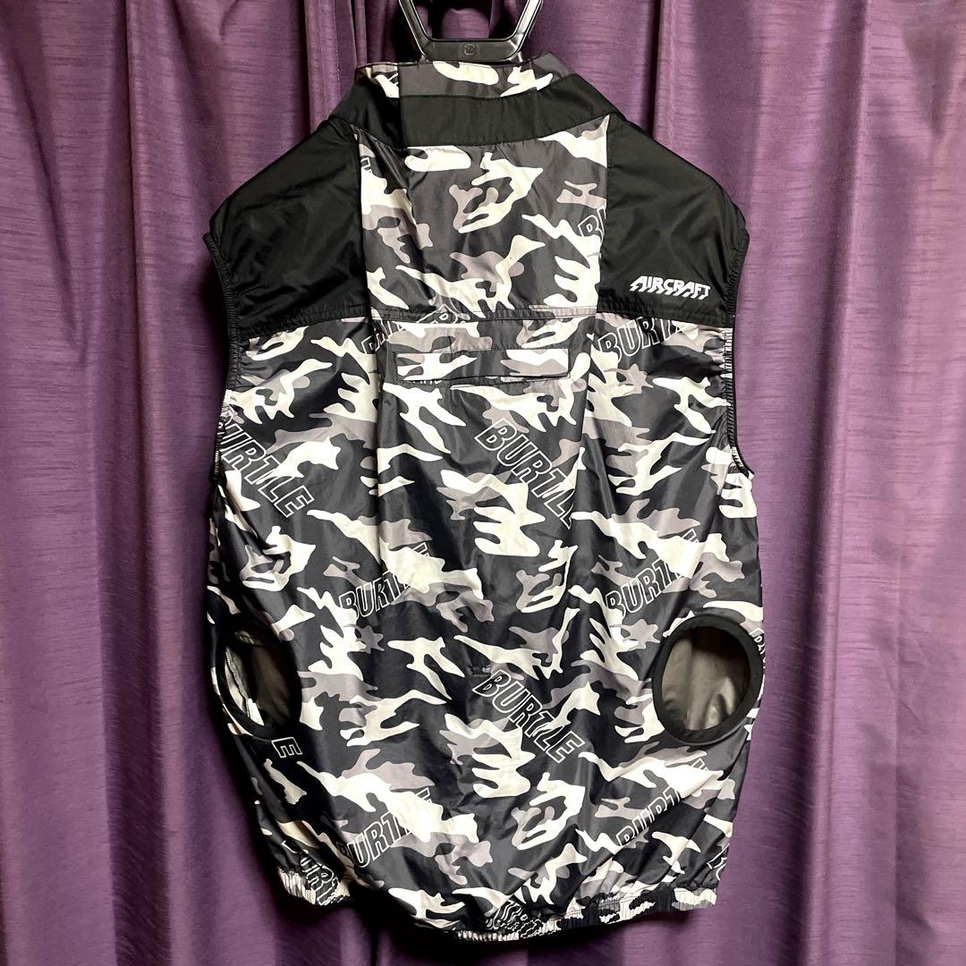 限定！！空調服/BURTLE カモフラージュ ベストandフルセット