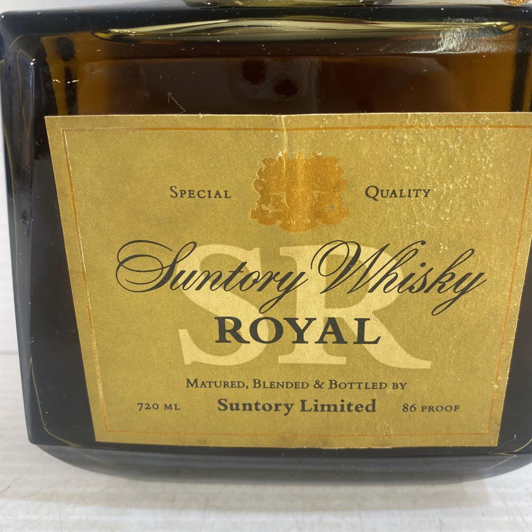 古酒 サントリー ROYAL ローヤル SR 720ml ウイスキー 未開栓