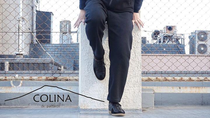 COLINA コリーナ 刺し子カーブスラックス