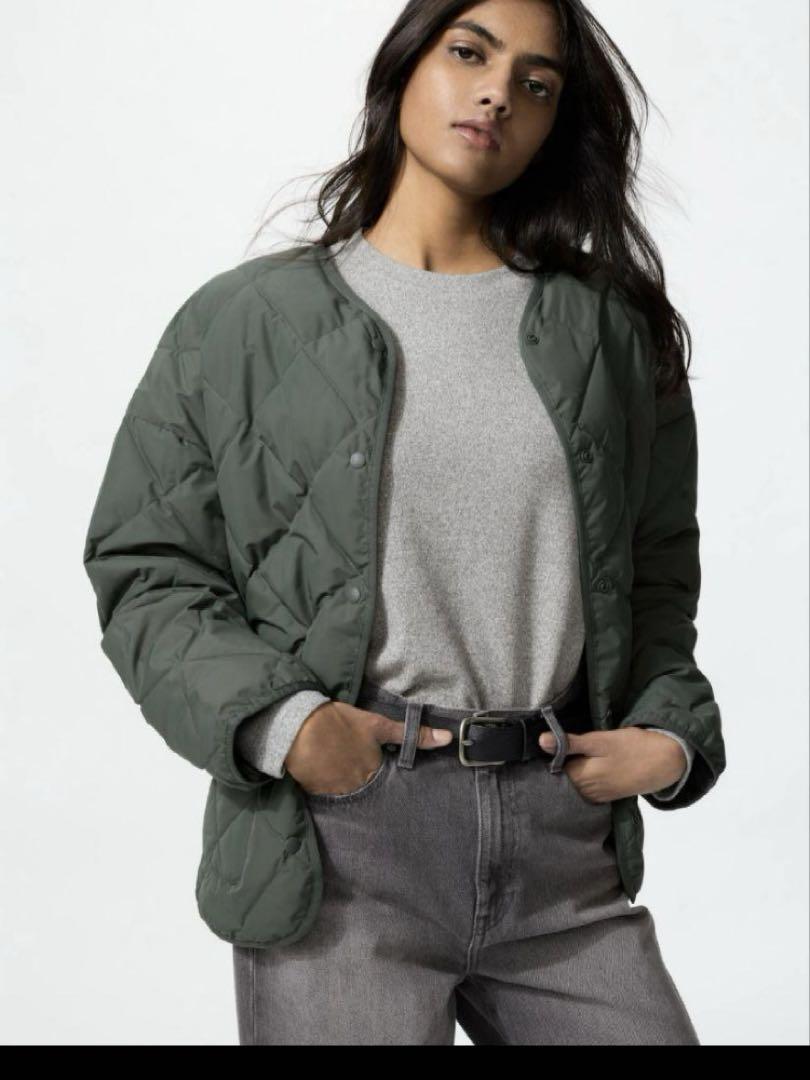 UNIQLO ソフトニットフリースクルーネックT