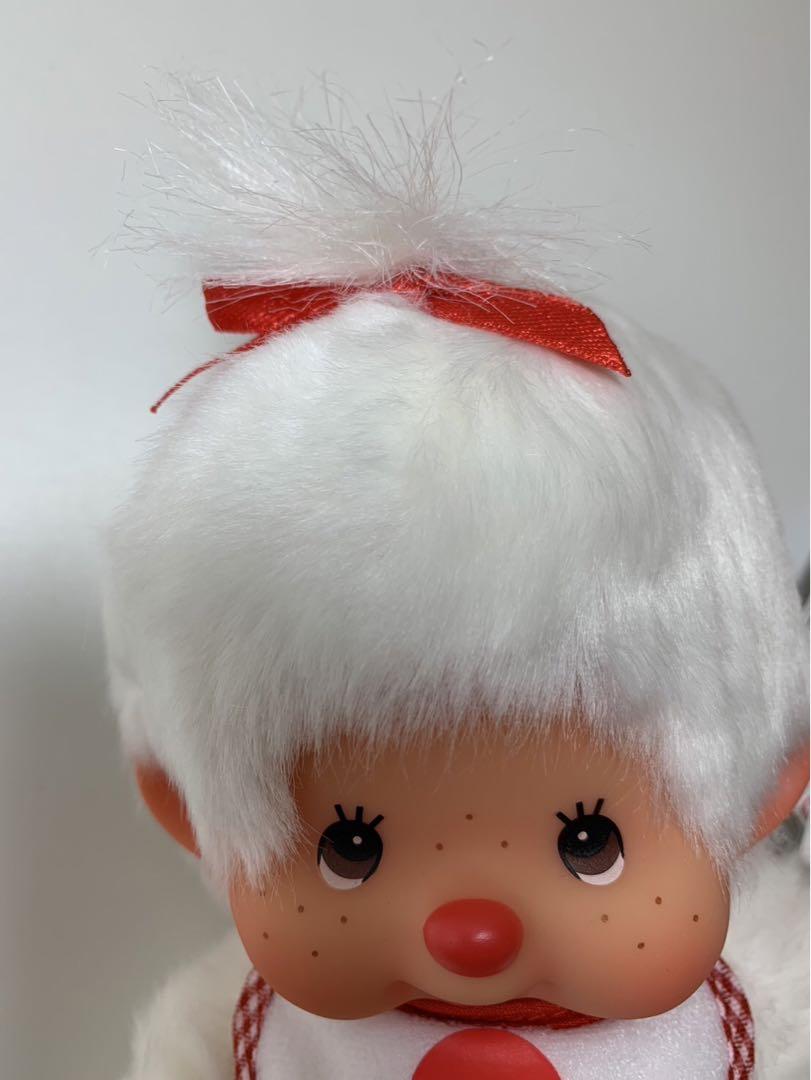 JAPAN モンチッチ  ホワイト 女の子 新品 monchhichi 1338