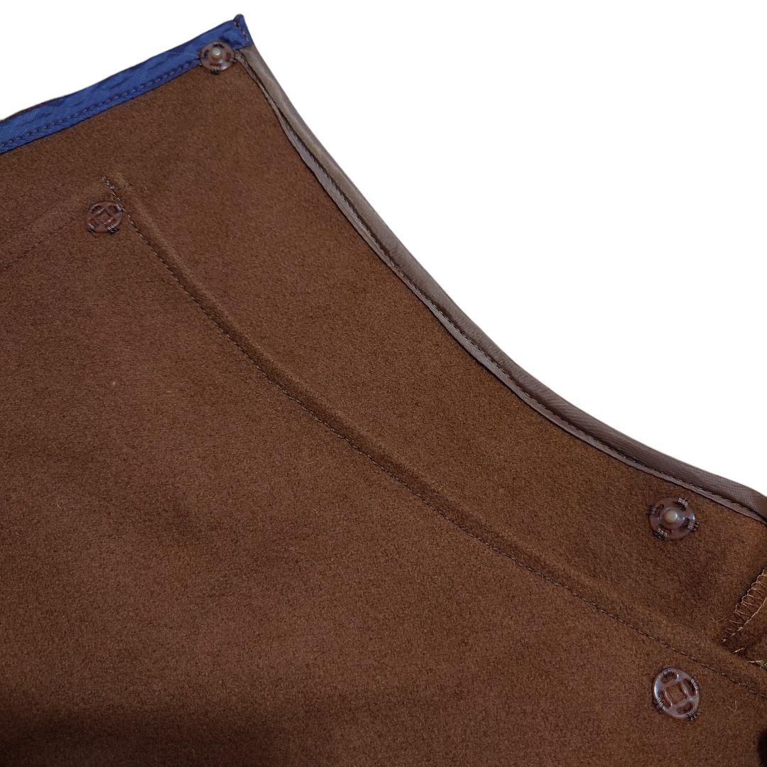 BURBERRY BLUE LABEL ウールスカート ベルト付き チェック