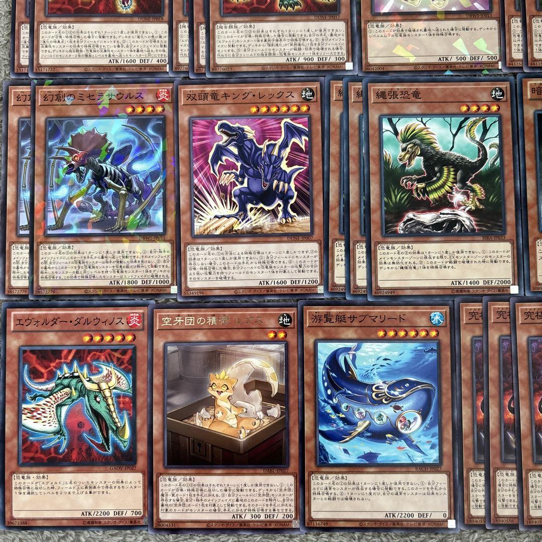 遊戯王 恐竜族 デッキパーツ - メルカリ