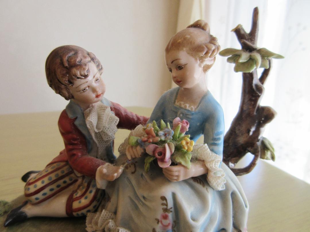 Capodimonte キングスポルチェラン カポディモンテ フィギュリン