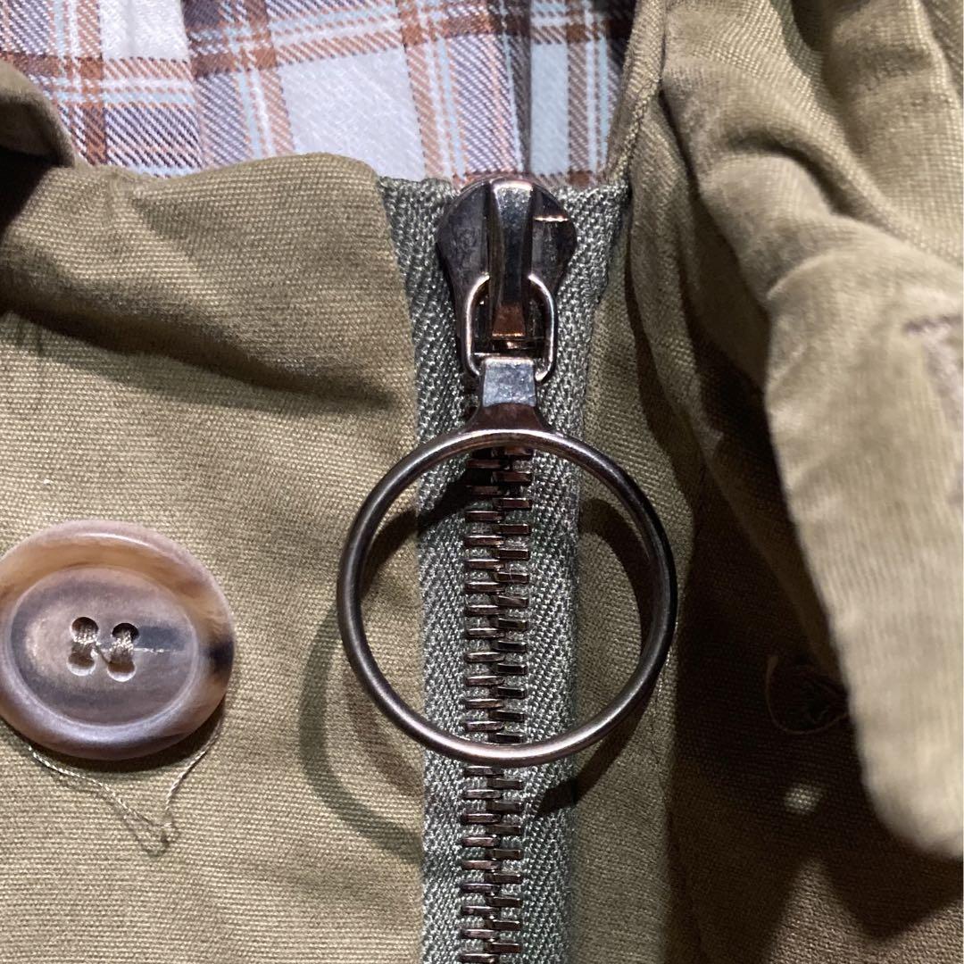 ルーマニア製【a.p.c.】ジャケットカーキririジップ