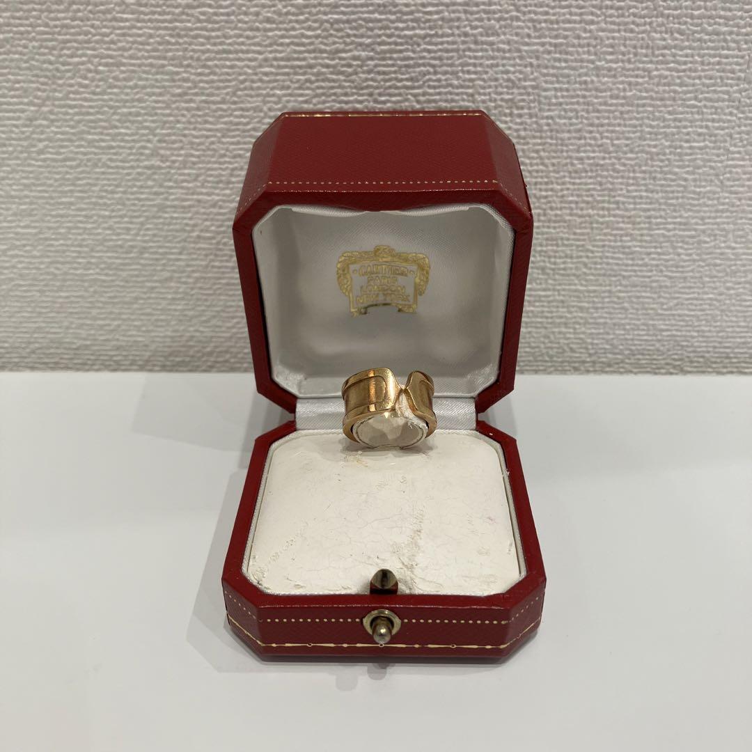 K18 カルティエC2リング750刻印あり