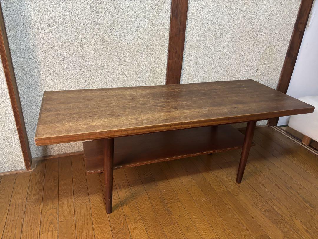 コーヒーテーブル　カフェテーブル　ローテーブル　ビンテージ　北欧