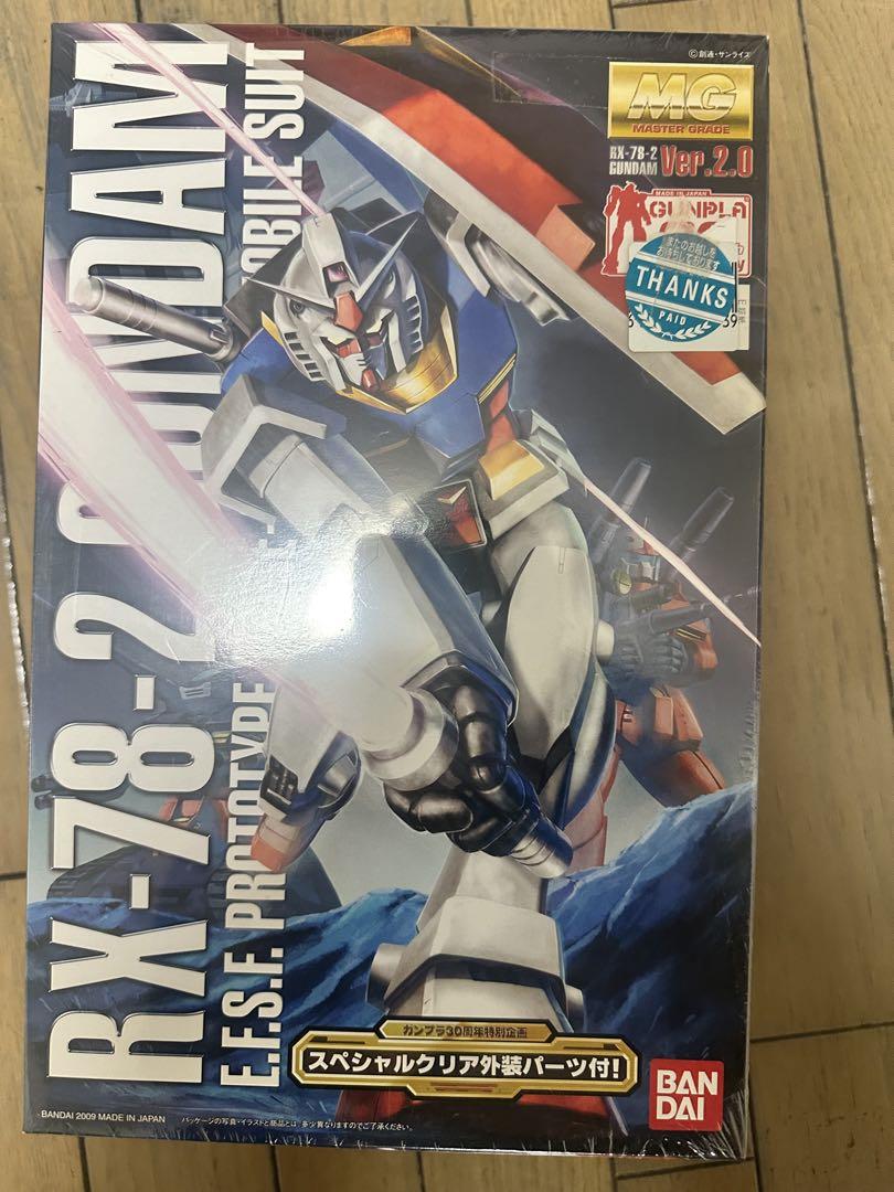MG 1/100 RX-78-2 ガンダム ver2.0 クリアパーツ付き MG 1/100 RX-78-2 ガンダム Ver.2.0 クリアカラーバージョン