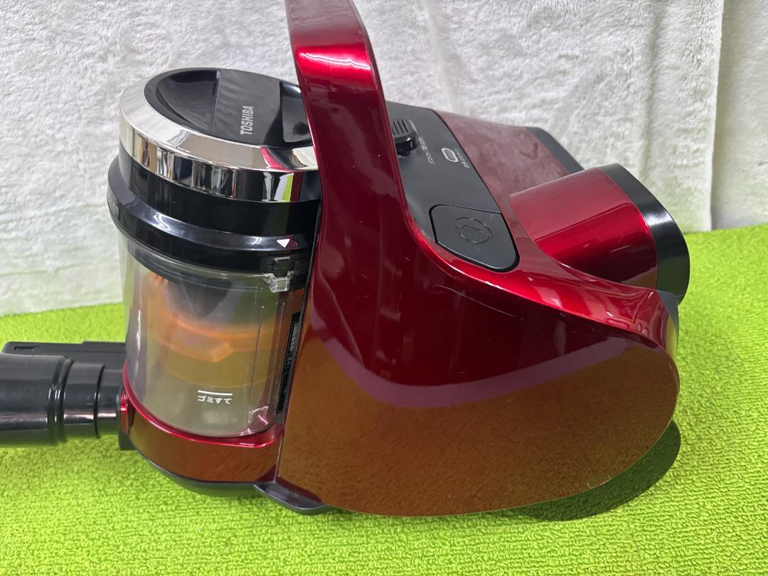 【中古】TOSHIBA VC-C7(R) サイクロン式クリーナー
