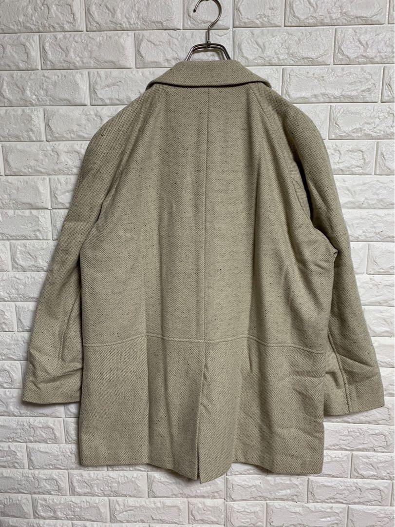 [ピュアカシミヤ]カシミヤ100%チェスターコート　オーバーサイズ　メンズ　美品