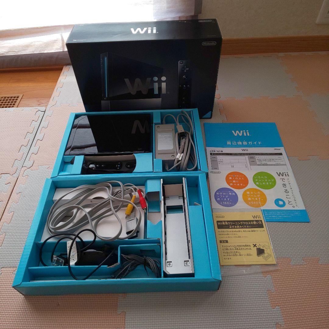 Wii 本体 RVL-001 クロ