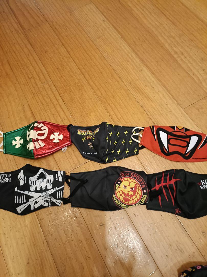 激レア　終売　新日本プロレス　プロレス　マスクカバー　12枚セット