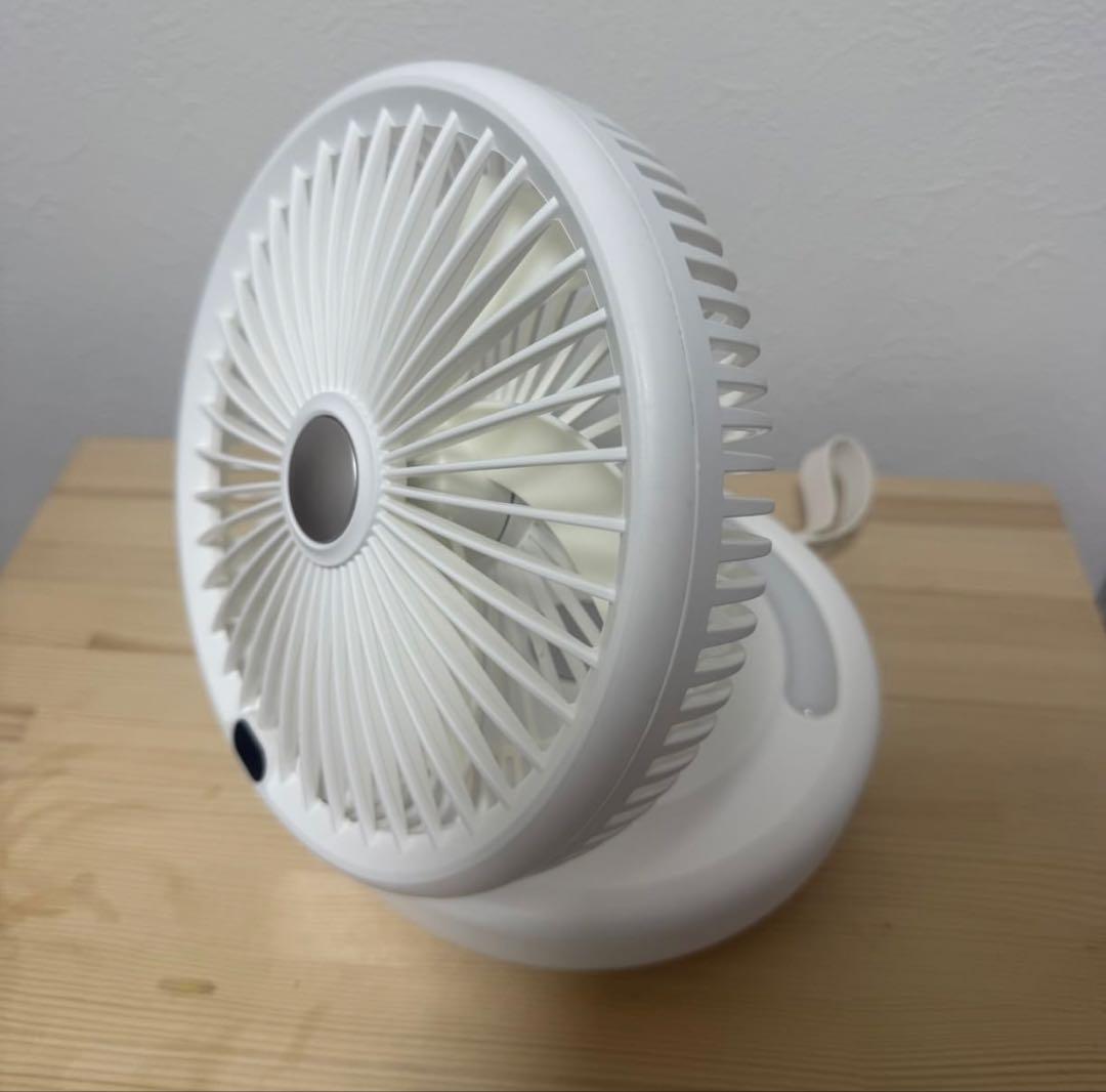 サーキュレーター 扇風機 DCモーター 静音 強力送風 5000mA大