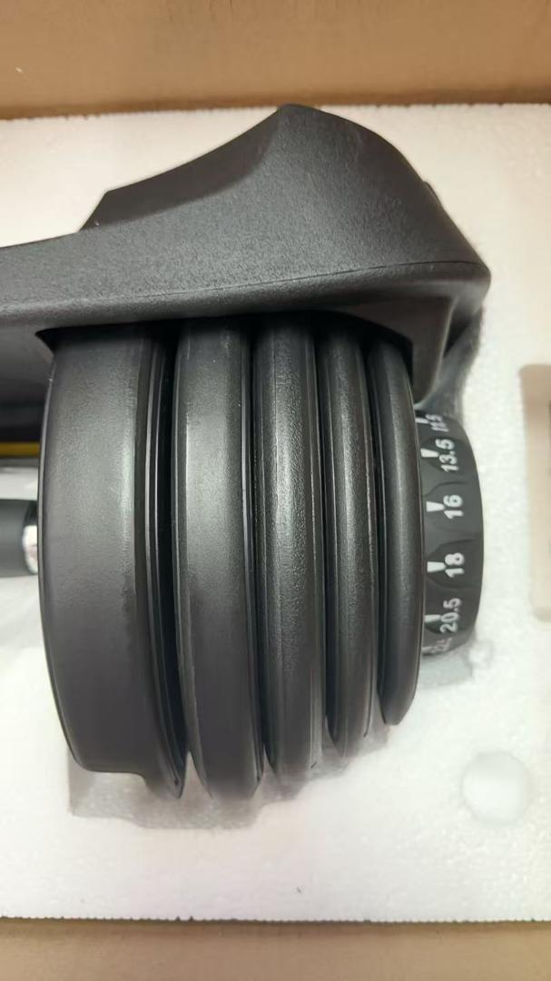 中古可変式ダンベル 40kg 2個セット鉄アレイ アジャスタブルダンベル