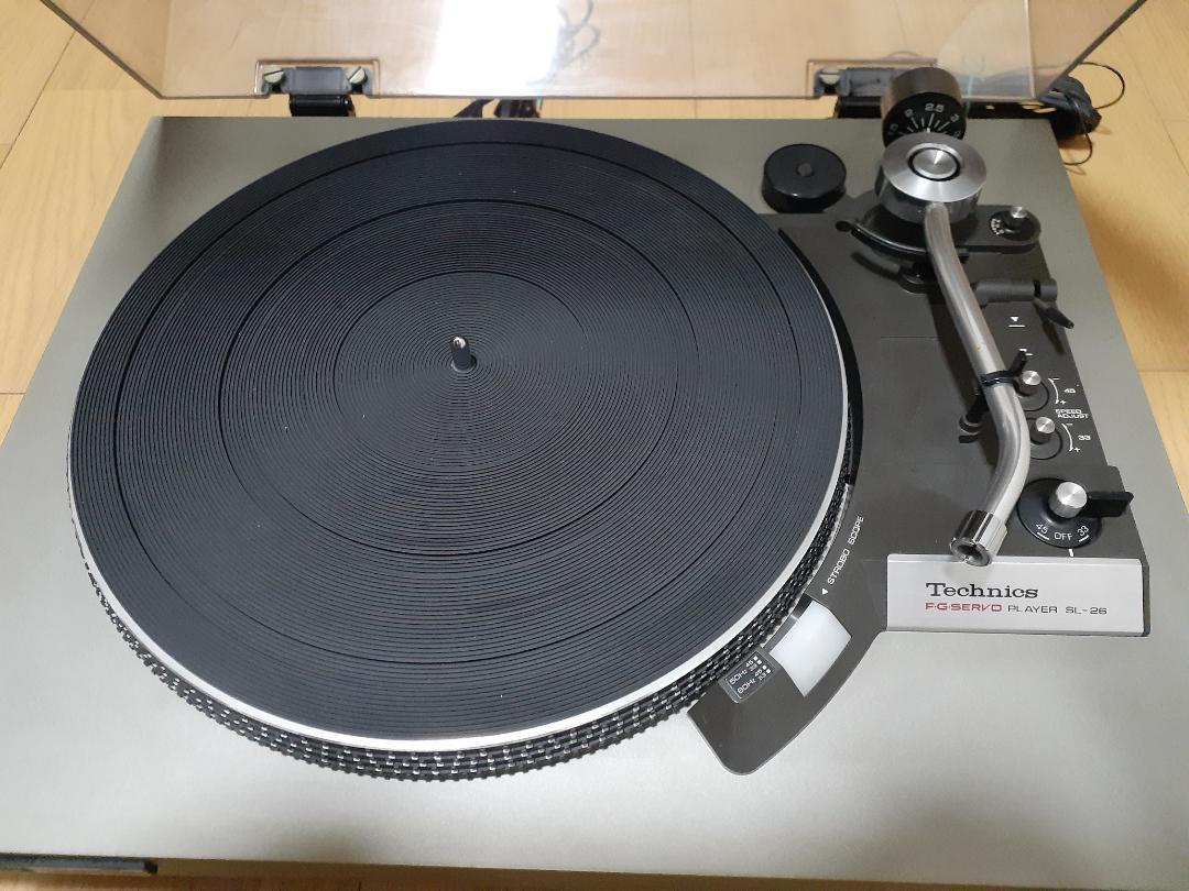 Technics F・G・サーボ　プレーヤ　SL-26