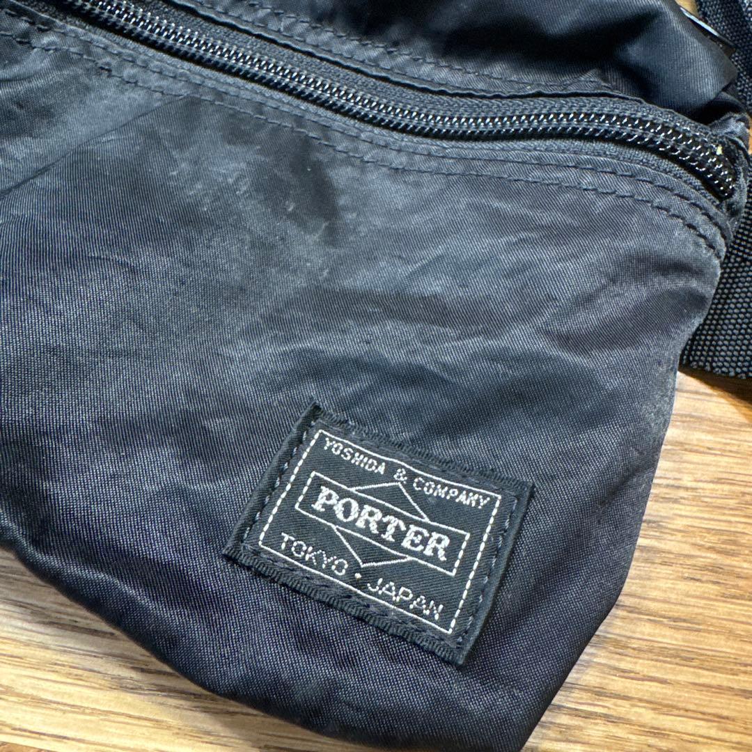マサムネ様　POTER ポーター　ボディバッグ　ヒート　ナイロン　ブラック PORTER ポーター ボディバッグ 黒 ナイロン - メルカリ