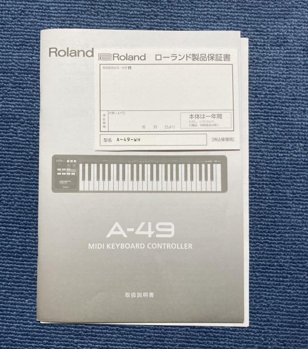 割引購入 Roland MIDIキーボード(A-49) DTM/DAW 割引購入 Roland MIDIキーボード(A-49) DTM/DAW