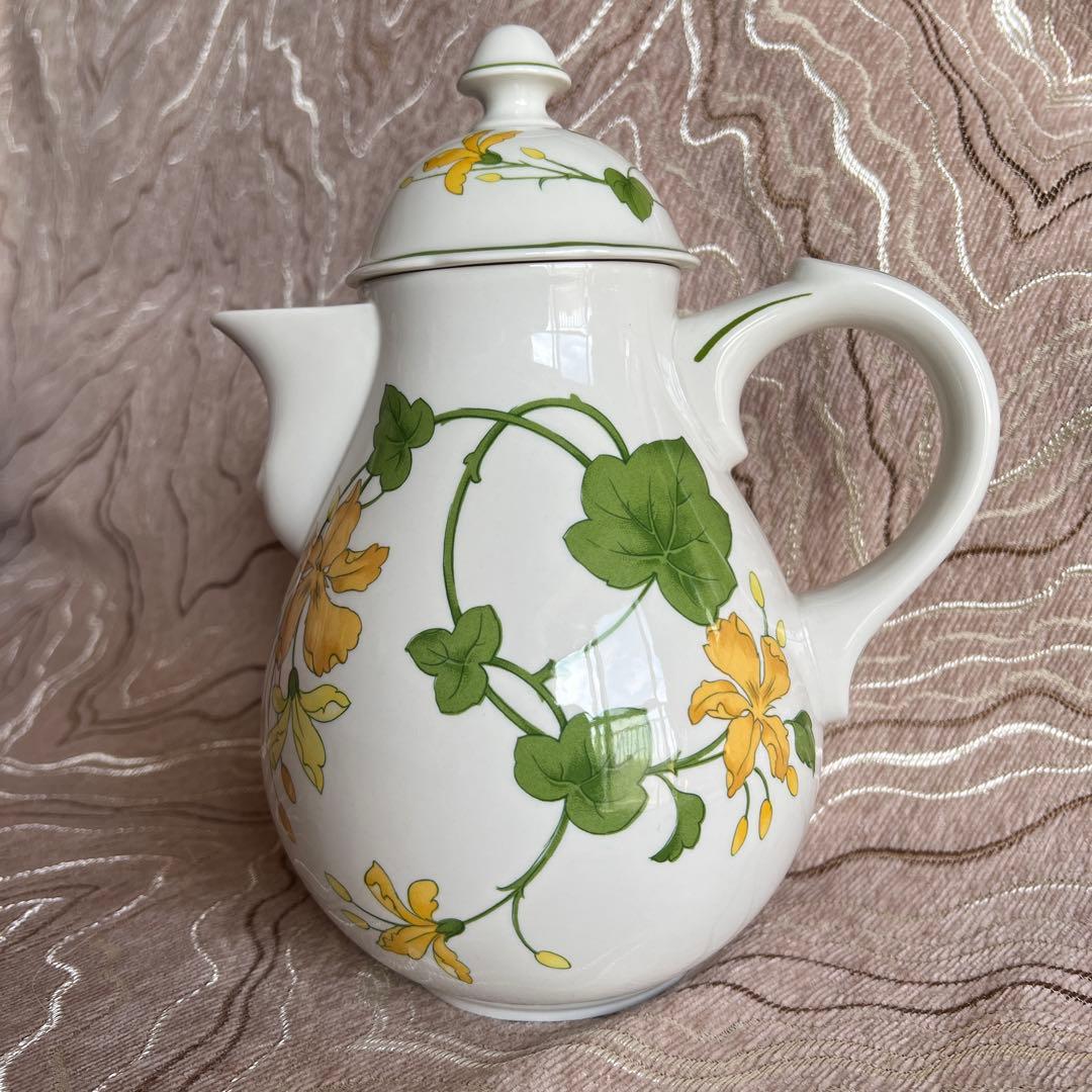 Villeroy Bochビレロイ&ボッホ ゼラニウムコーヒーポットVilleroy Boch