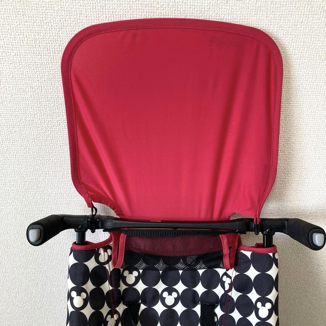 折りたたみ式ベビーカー ポキット ディズニー ミッキーマウス柄
