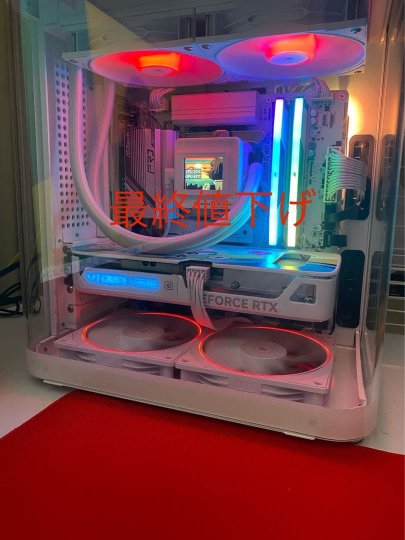 白い自作PC】i5 14600KF / RTX4060 / DDR5 32GB