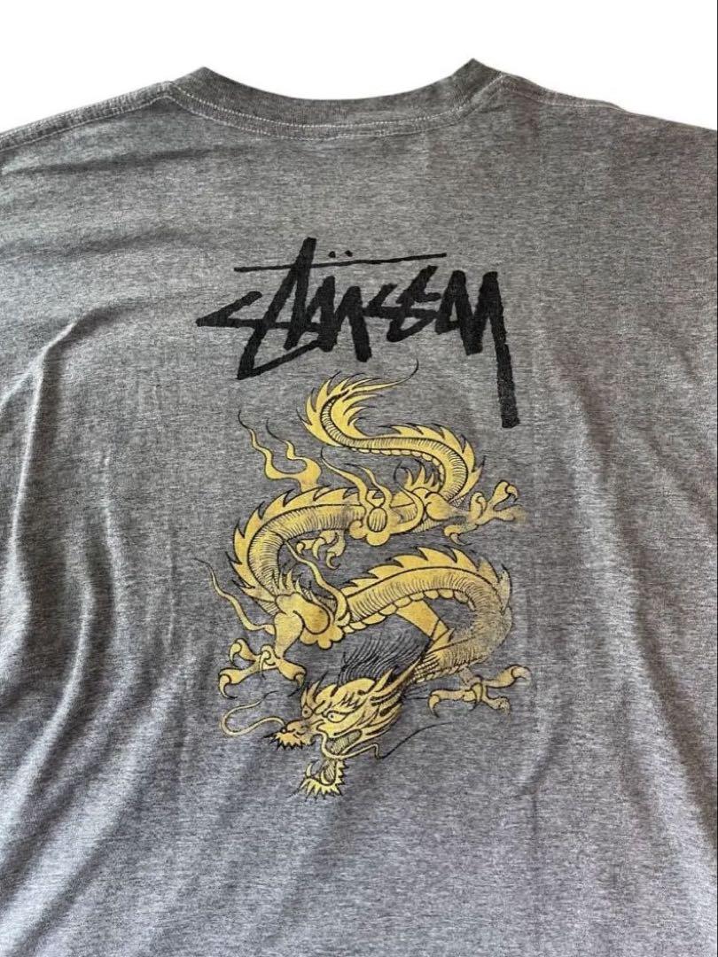 希少 80s OLD STUSSY 初代ドラゴン Dragon Tee