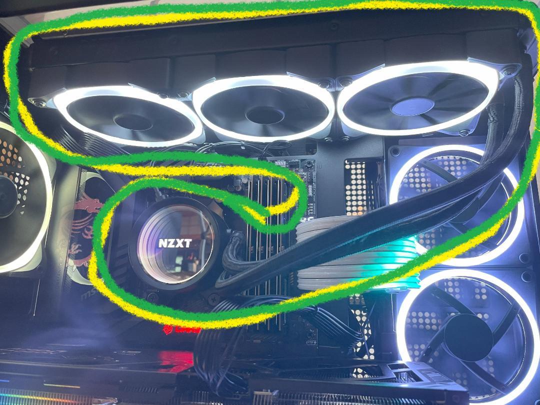 【美品、動作品】NZXT KRAKEN X73 RGB