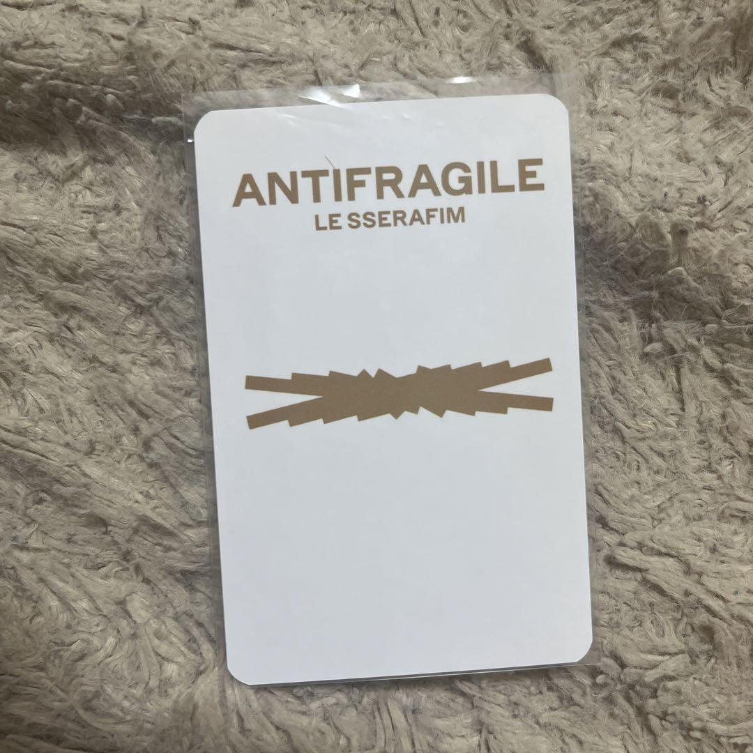lesserafim ANTIFRAGILE bdm ペンサ 特典トレカ サクラ