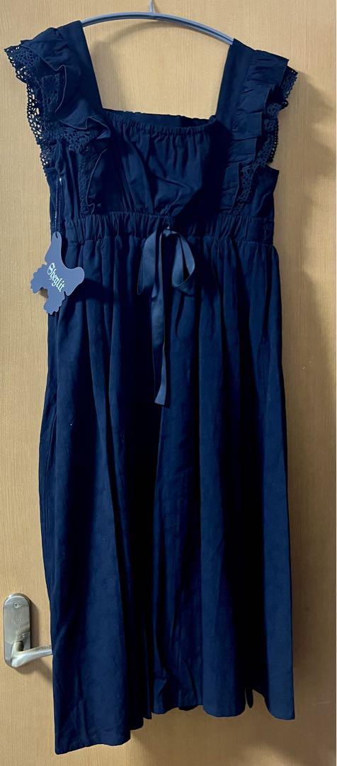 shegli Lierre レースワンピース（黒）