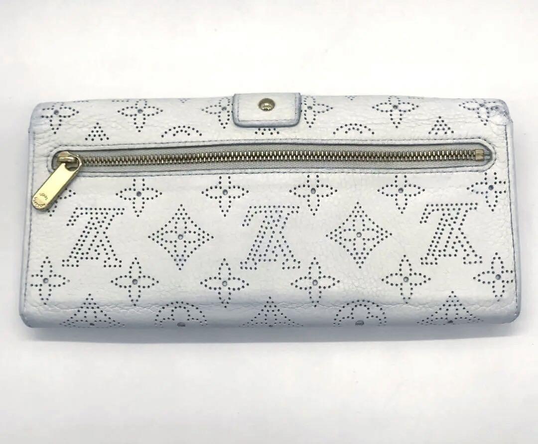 正規品 美品 マヒナ クラッチ アメリア ポルトフォイユ イリス ブロン