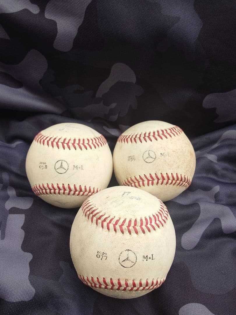 メルセデス M-L 硬式ボール 3個セット