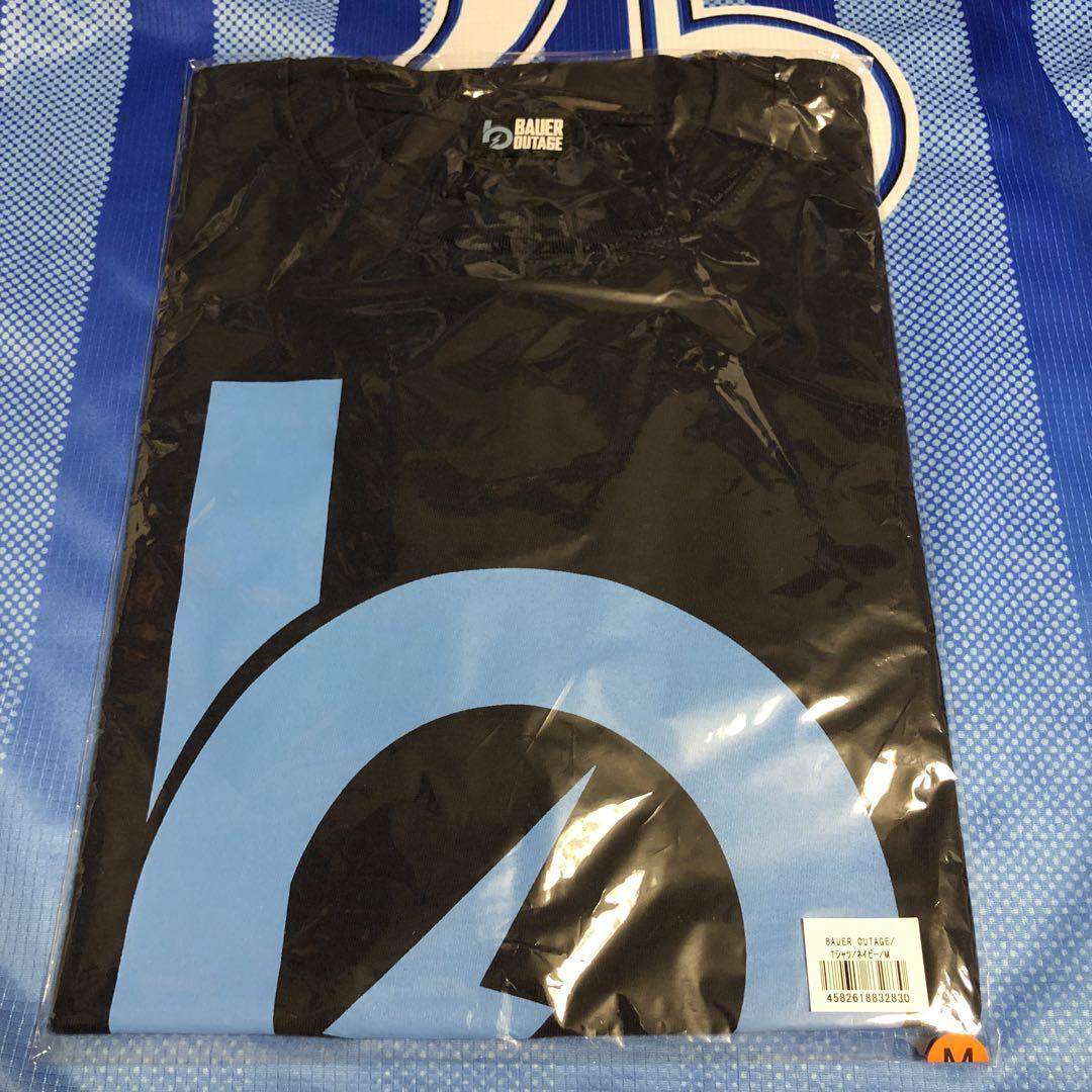 横浜DeNAベイスターズ バウアー BAUER OUTAGE Tシャツ 紺 M