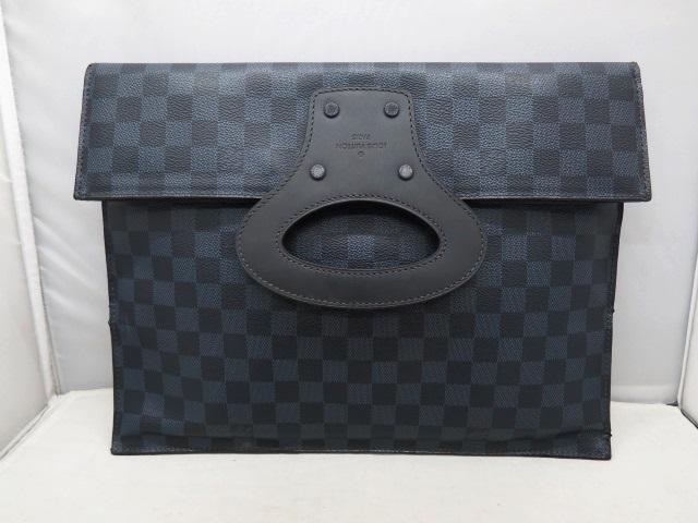 ヴィトン ダミエ コバルト ポートフォリオ クラッチバッグ【G】