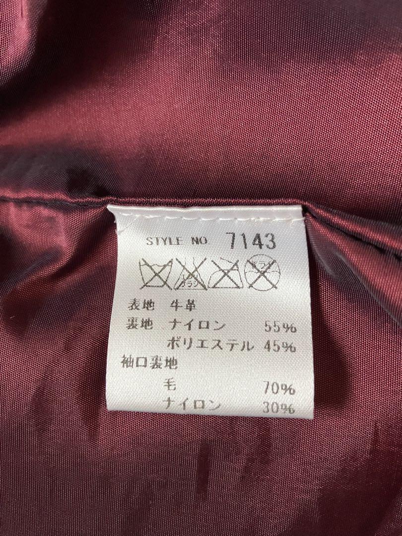 人気❗️schott牛革シングルライダースジャケット