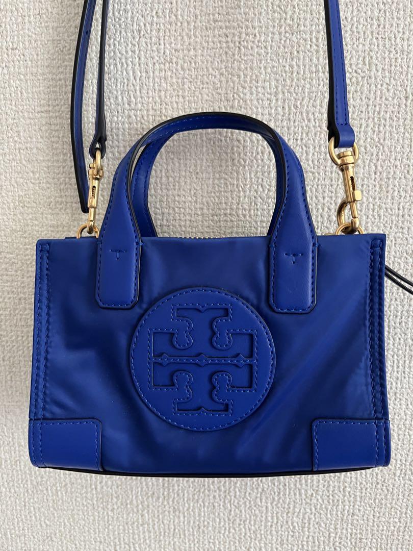とても可愛いミニトート⭐︎Tory Burch ブルー ショルダーバッグ⭐︎
