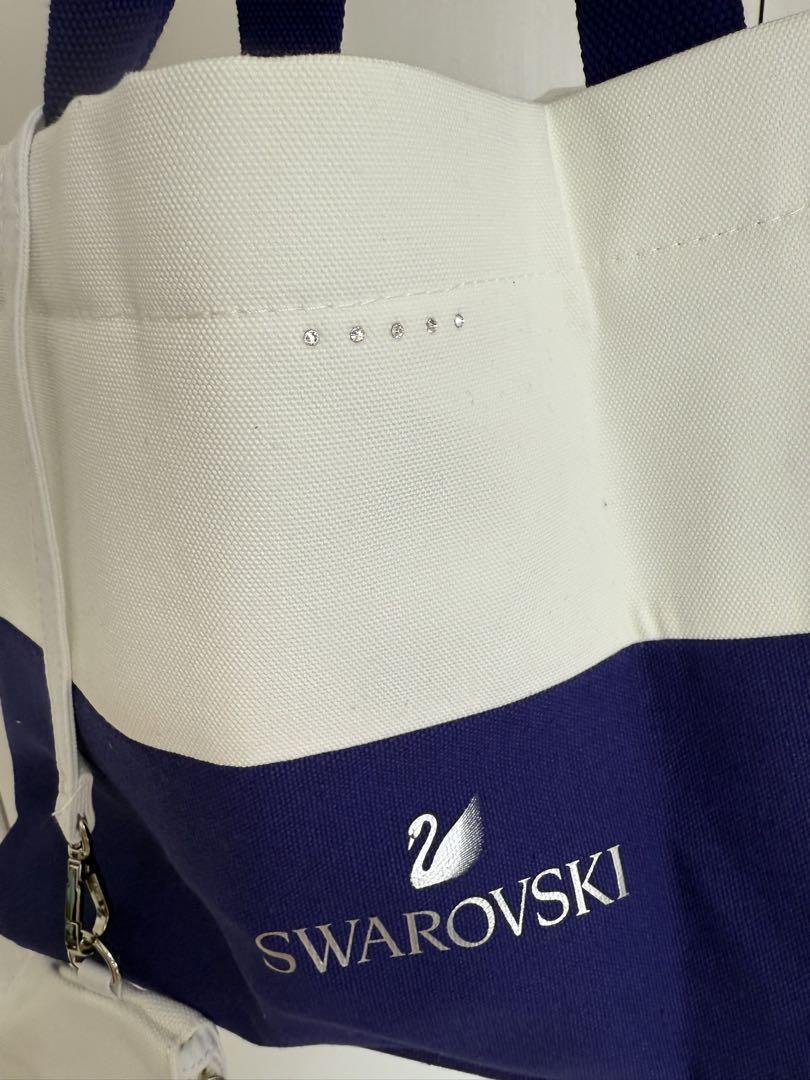 Swarovski トートバッグ ポーチ付き　大容量　新品未使用　箱付き
