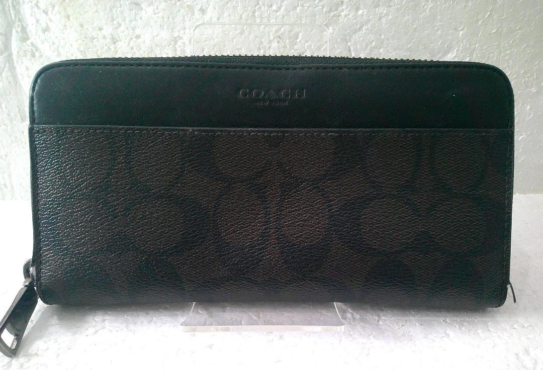 ★COACH コーチ シグネチャー 長財布 ラウンドファスナー★