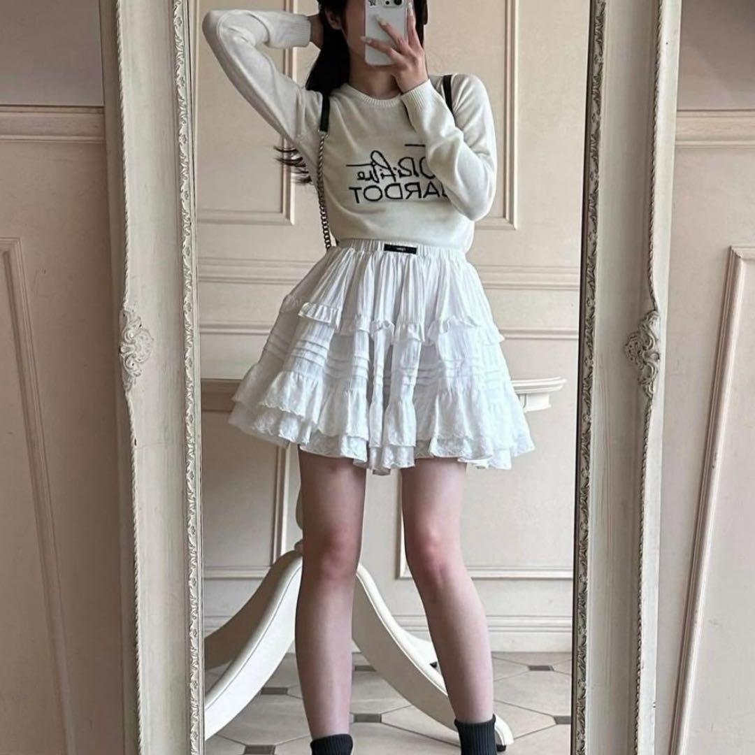 épine lace cotton panier white
