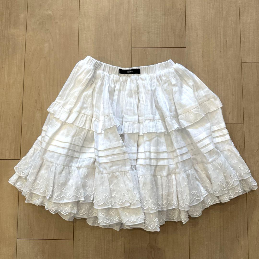 épine lace cotton panier white