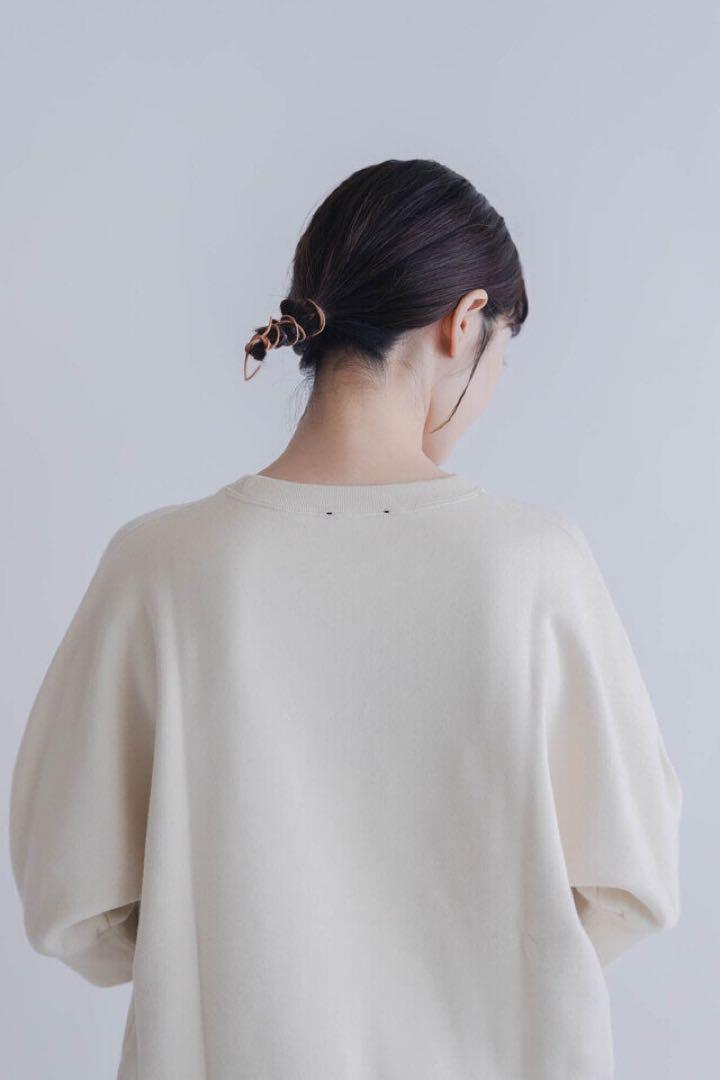 専用★ HAU tops comfort 6分袖スウェット　アイボリー