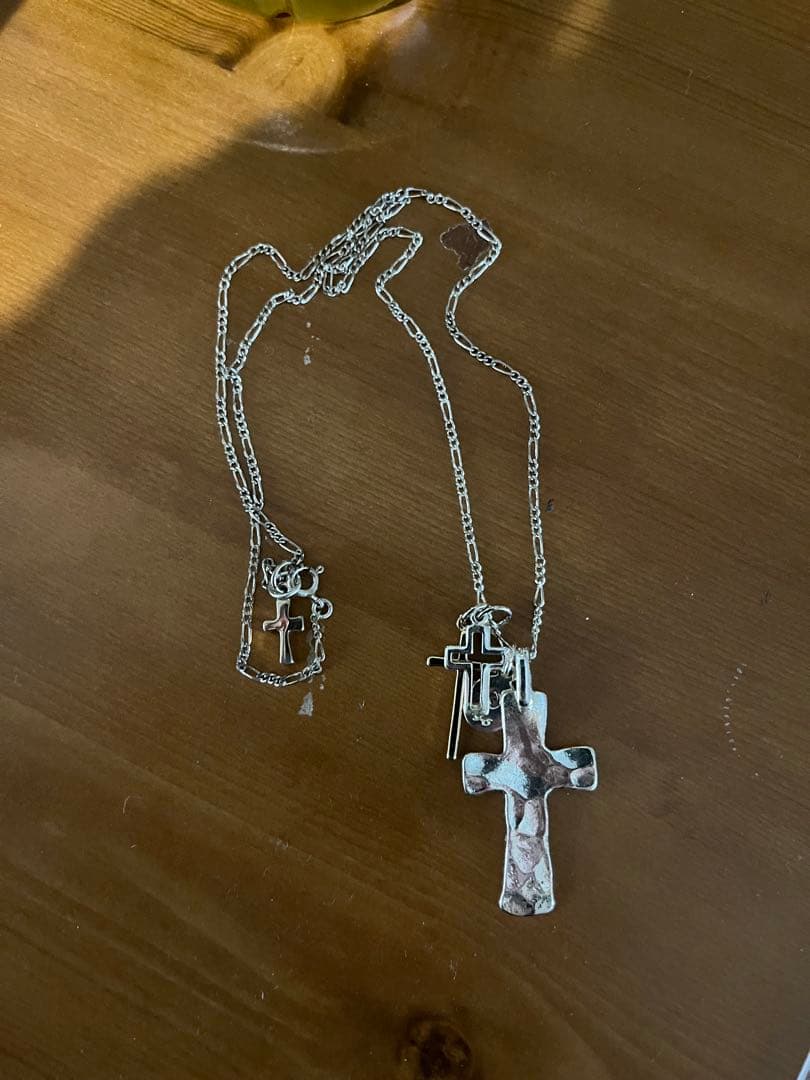 シルバー クロス ネックレス amp japan アンプ ジャパン シルバーAMP