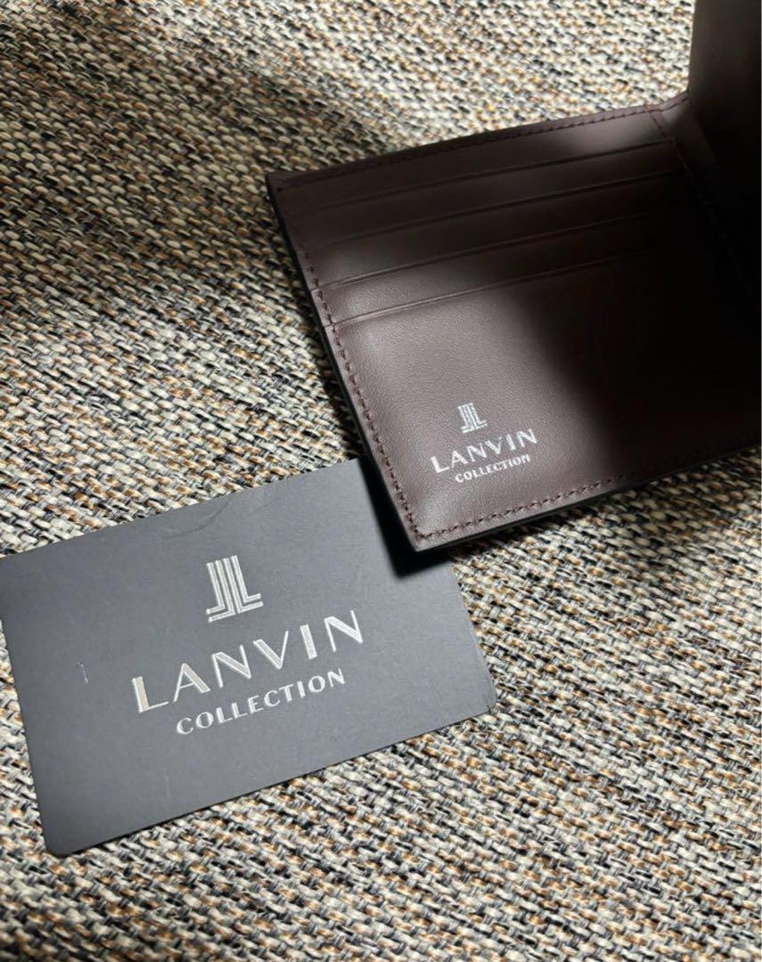 【新品未使用】LANVIN COLLECTION 2つ折り財布