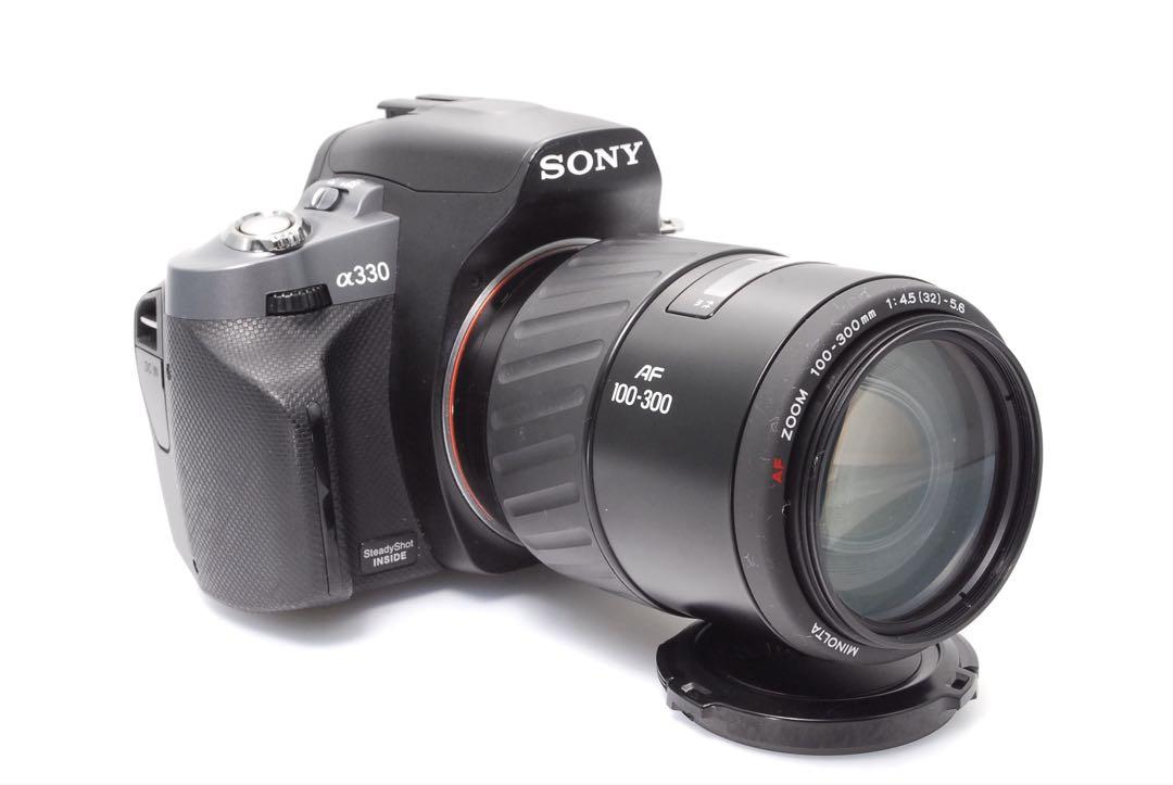 ✨感動を逃さない✨SONY a330✨超望遠ダブルレンズ✨ソニー✨初心者モデル