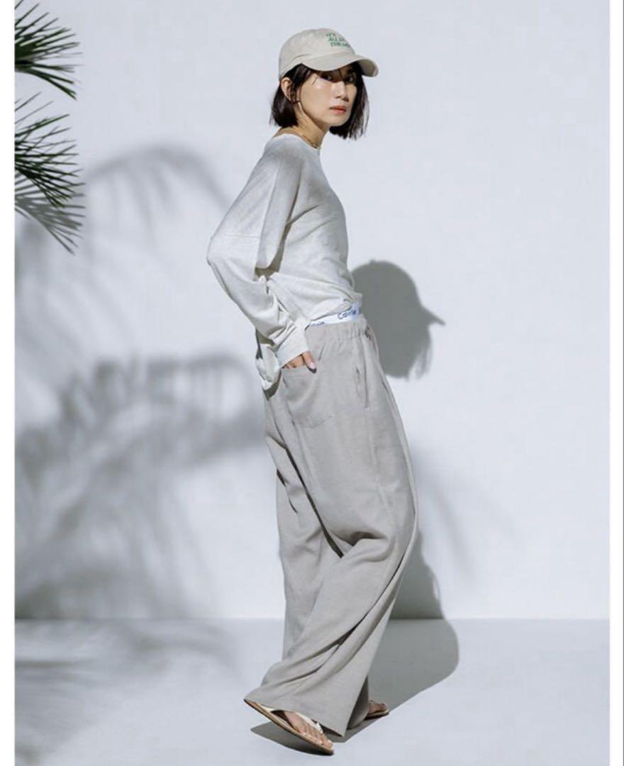 新品【FORME】 UVカット/接触冷感ドルマンスリーブ ホワイト