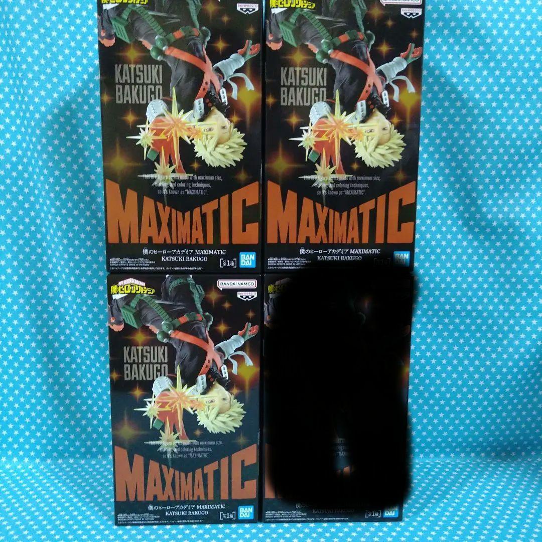 僕のヒーローアカデミア MAXIMATIC 爆豪勝己４品