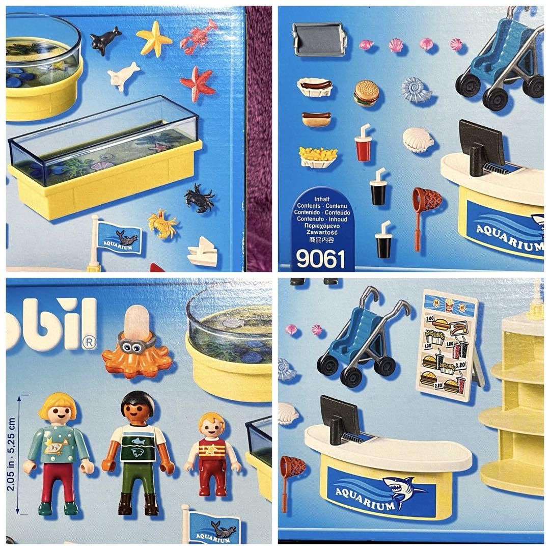 【プレイモービル】9041「水族館の売店」アクアリウムショップ 水槽遊び水鉄砲付 プレイモービル】9041「水族館の売店」アクアリウムショップ