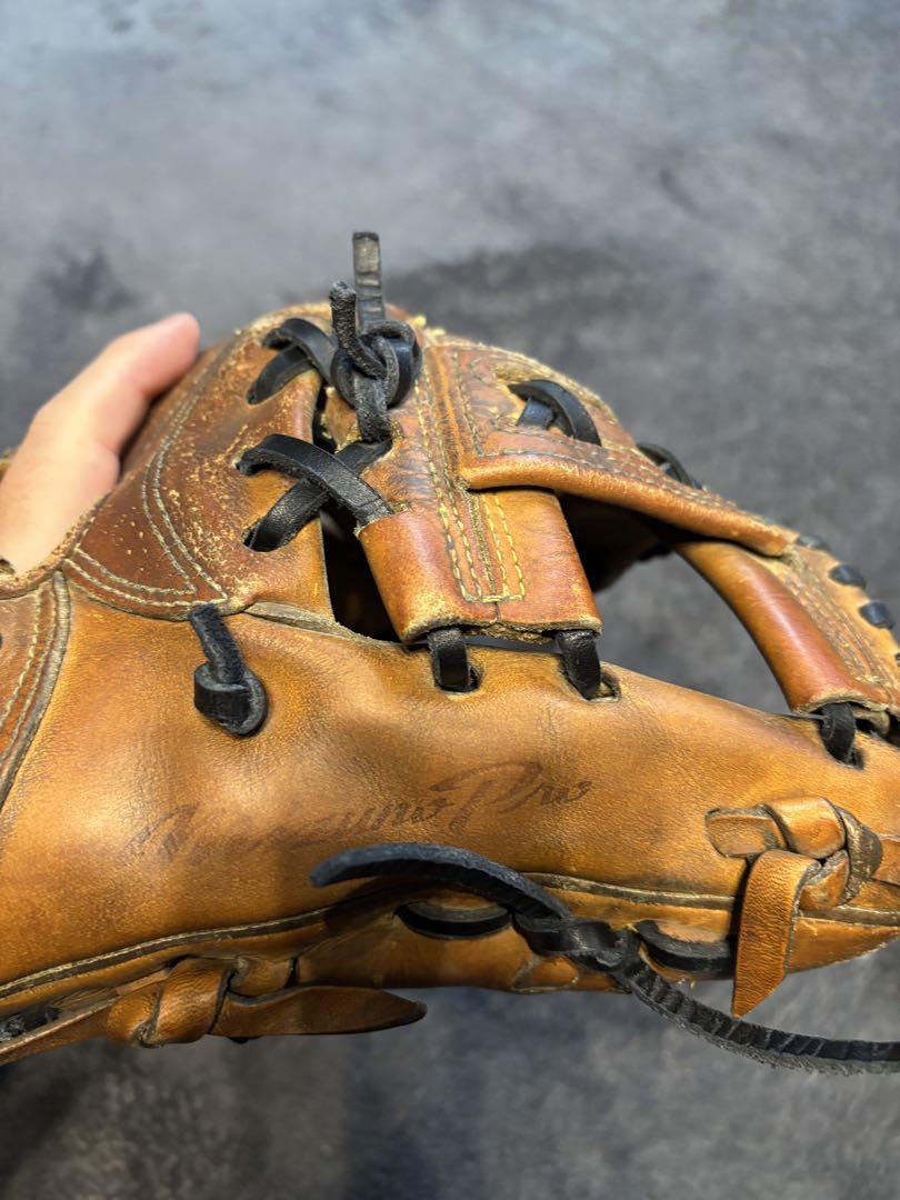 本日特価　Mizuno プロモデル レザーグローブ　硬式用　内野