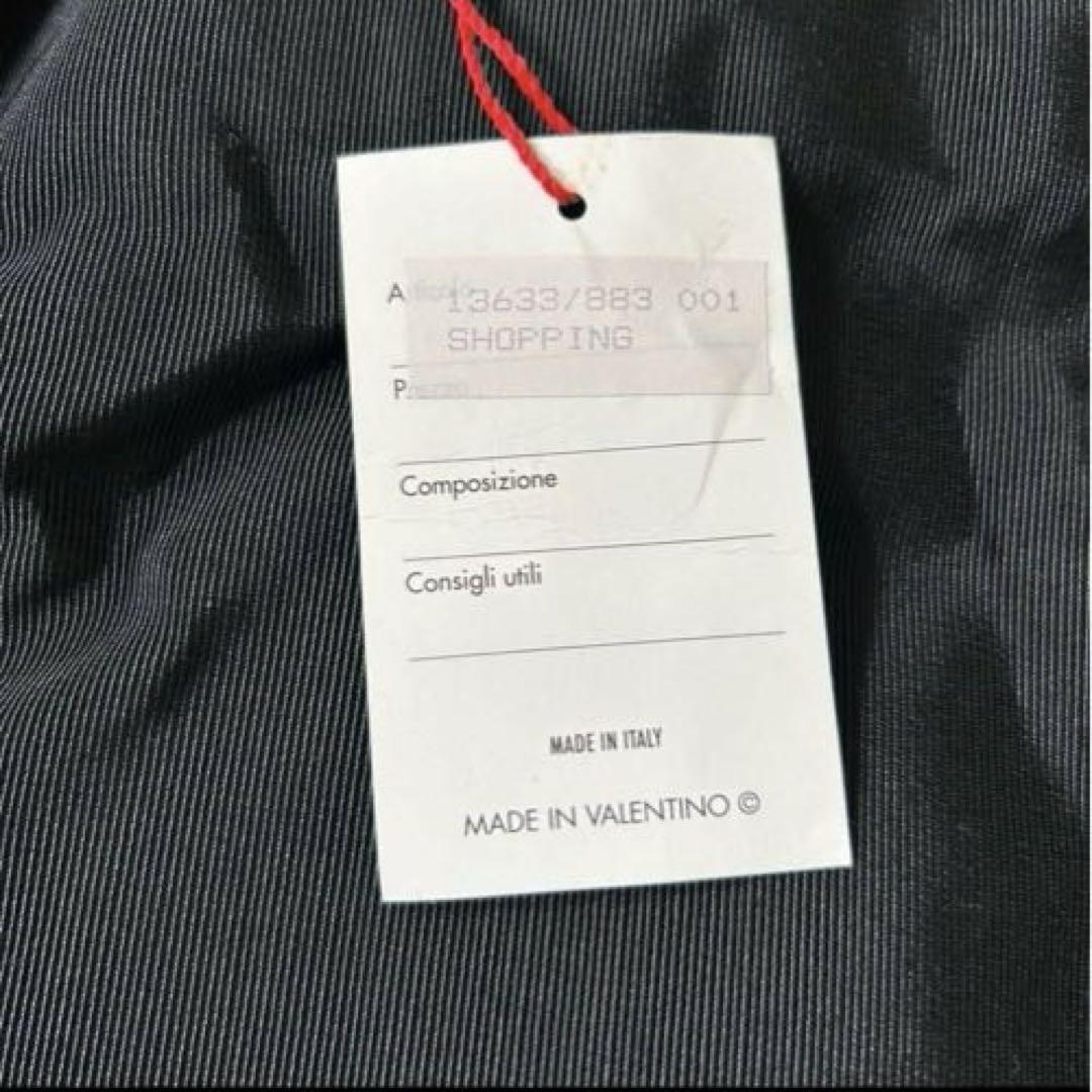 【タグ付き新品】VALENTINO ヴァレンティノ ロゴ トート バッグ 黒