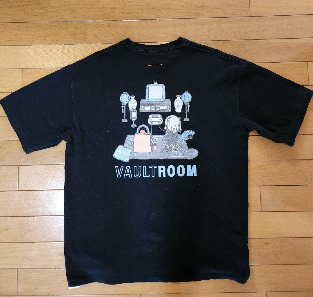 vaultroom×猫麦とろろ VR TORORO TEE BLACK