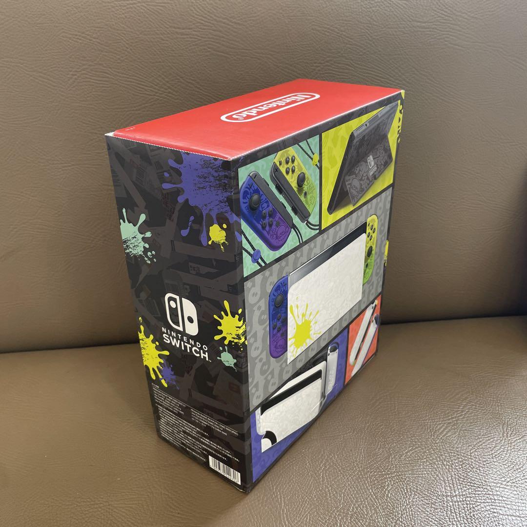 新品 Switch 有機EL本体 スプラ3エディション おまけ付き