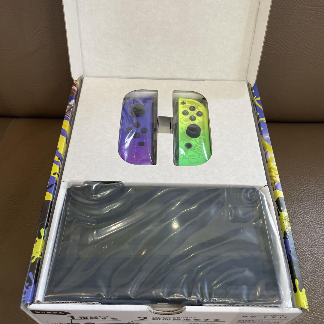 新品 Switch 有機EL本体 スプラ3エディション おまけ付き